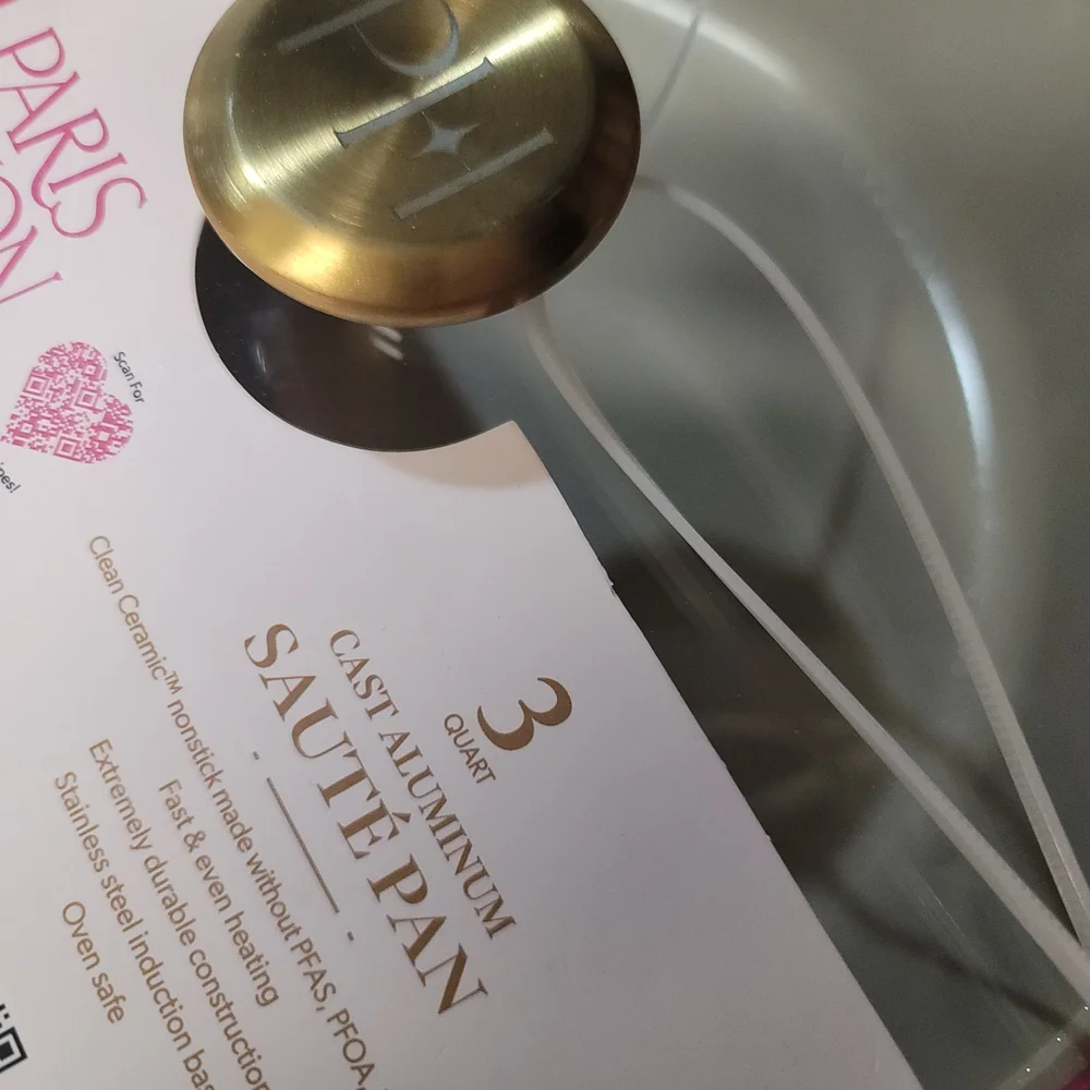 Pink Non-Stick Frying Pan with Lid Paris Hilton Tropic pink - Picture 5 of 6